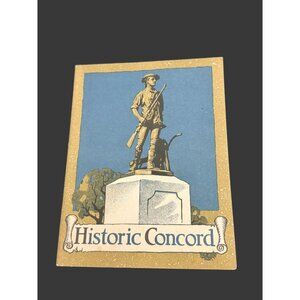 Historic Concord Booklet Presented By John Hancock Life Insurance Co. Featuring